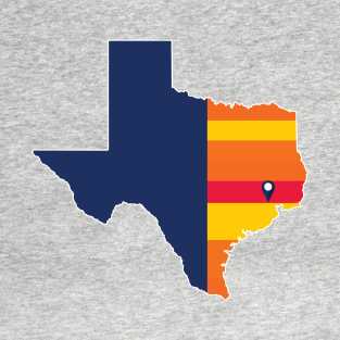 Astros T-Shirt - Houston Baseball by doctorheadly